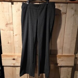 Lane Bryant Charcoal Wide Leg Pants